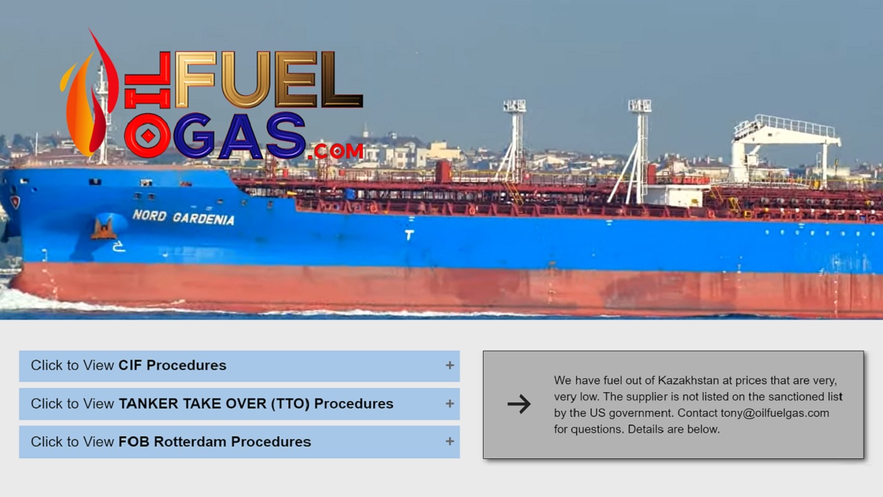 FuelOilGas Website