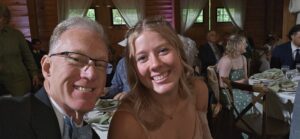 Tony Locke with Madi