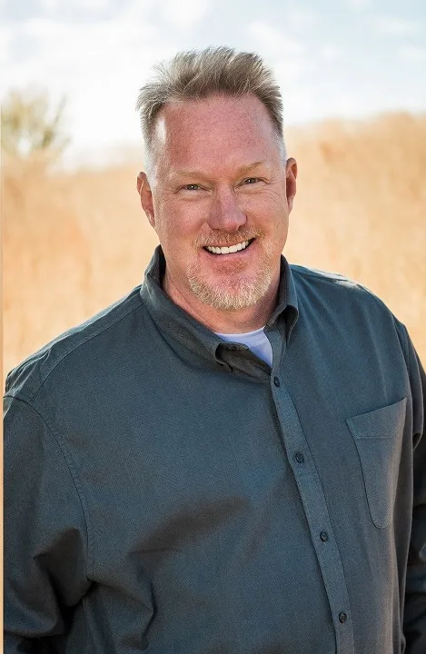 Portrait of Tony Locke outdoors