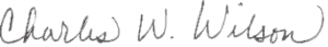 Chuck Wilson Signature