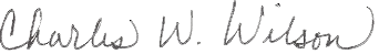 Chuck Wilson Signature
