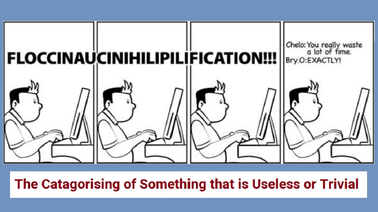 Floccinaucinihilipilification ARPTalk ARP Church Wilson