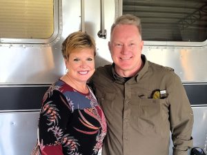 Jenn and Tony Locke 2023 at Jumpers Thanksgiving